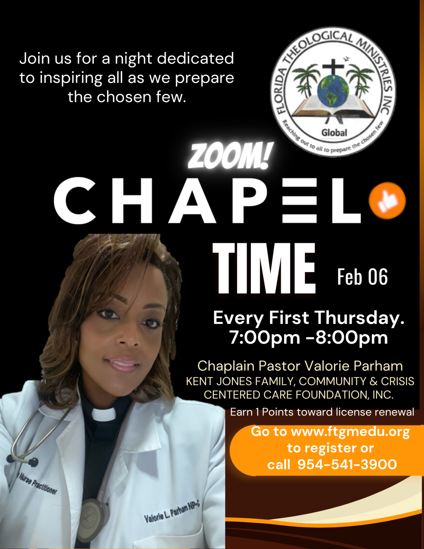 Chaplain Pastor Valorie Parham